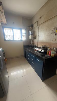 Kitchen Image of 750 Sq.ft 1 BHK Apartment / Flat for rent in Magarpatta Zinnia by Magarpatta City, Magarpatta City Pune for Rs. 25000