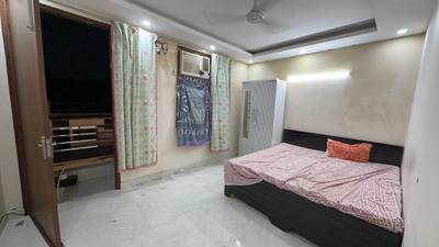 Bedroom Image of 450 Sq.ft 1 BHK Independent House for rent in Lajpat Nagar New Delhi for Rs. 35000