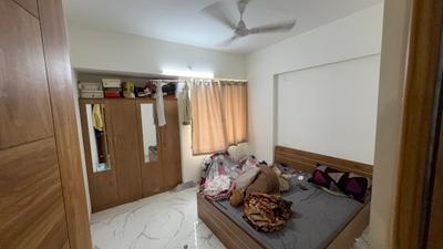Bedroom Image of 950 Sq.ft 2 BHK Apartment / Flat for rent in Bhargav Bellina, Warje Pune for Rs. 26000
