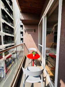 Balcony Image of 450 Sq.ft 1 RK Apartment / Flat for rent in Yashcon Neon, Viman Nagar Pune for Rs. 50000