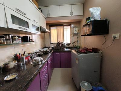 Kitchen Image of 1100 Sq.ft 2 BHK Apartment / Flat for rent in Sanpada Navi Mumbai for Rs. 65000