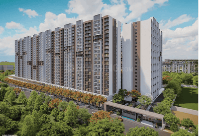 Image of 1115 Sq.ft 2 BHK Apartment / Flat for sale in Kohinoor Central Park, Maan, Pune for Rs. 9800000