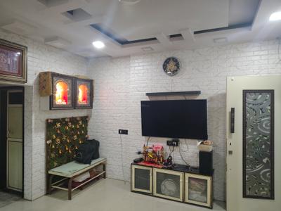 Living Room Image of 530 Sq.ft 1 BHK Apartment / Flat for rent in Vijay Orovia, Hiranandani Estate Thane for Rs. 30000