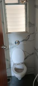 Bathroom Image of 525 Sq.ft 1 BHK Apartment / Flat for rent in Raunak Bliss, Kasarvadavali Thane for Rs. 18000