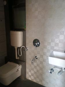 Common Bathroom Image of 625 Sq.ft 1 BHK Apartment / Flat for sale in Thanekar Civic, Badlapur West Badlapur for Rs. 2500000