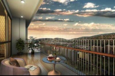 Balcony Image of 1600 Sq.ft 3 BHK Apartment / Flat for sale in Narang Privado B, Thane West Thane for Rs. 35500000