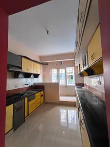 Kitchen Image of 1400 Sq.ft 3 BHK Apartment / Flat for rent in Kaggadasapura Bengaluru for Rs. 49000