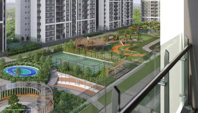 Balcony Image of 2145 Sq.ft 4 BHK Apartment / Flat for sale in Godrej Ivara, Kharadi Pune for Rs. 27900000