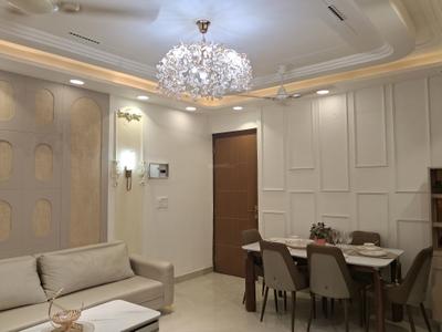 Living Room Image of 900 Sq.ft 3 BHK Builder Floor for sale in Hastsal New Delhi for Rs. 6500000