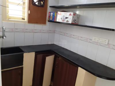 Kitchen Image of 700 Sq.ft 1 BHK Independent House for rent in Muneshwara Nagar Bengaluru for Rs. 12000