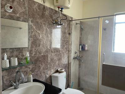 Bathroom Image of 2404 Sq.ft 3 BHK Duplex for rent in Ambuja Upohar Luxury Gold, Pancha Sayar Kolkata for Rs. 65000