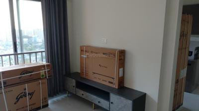 Living Room Image of 550 Sq.ft 1 BHK Apartment / Flat for rent in Veena Synergy, Andheri East Mumbai for Rs. 65000