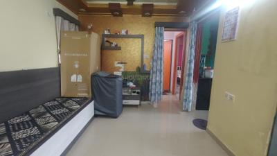 Living Room Image of 620 Sq.ft 1 BHK Apartment / Flat for rent in DSK Meghmalhar, Dhayari Pune for Rs. 13000