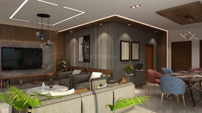 Hall Image of 1626 Sq.ft 3 BHK Apartment / Flat for sale in Vyttila Kochi for Rs. 16400000