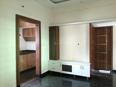 Living Room Image of 600 Sq.ft 1 BHK Apartment / Flat for rent in K Channasandra Bengaluru for Rs. 14500