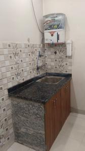 Kitchen Image of 318 Sq.ft 1 RK Builder Floor for rent in Patel Nagar New Delhi for Rs. 14000