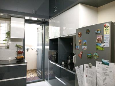 Kitchen Image of 1467 Sq.ft 3 BHK Apartment / Flat for sale in NRI Layout Bengaluru for Rs. 8500000