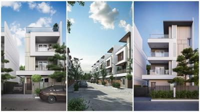 Image of 2166 Sq.ft 4 BHK Villa for sale in Navalur, Chennai for Rs. 19100000