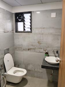 Common Bathroom Image of 2200 Sq.ft 3 BHK Apartment / Flat for rent in Pramukh Omkar Rivanta 1, Randesan Gandhinagar for Rs. 45000