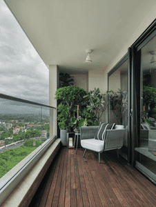 Balcony Image of 1742 Sq.ft 3 BHK Apartment / Flat for sale in Gandhi Nagar Nagpur for Rs. 15700000