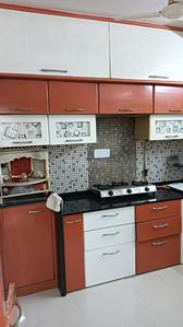 Kitchen Image of 780 Sq.ft 2 BHK Apartment / Flat for rent in Evershine Nagar, Malad West Mumbai for Rs. 55000