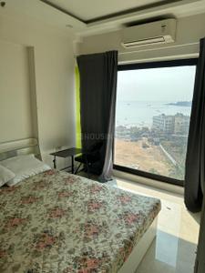 Bedroom Image of 800 Sq.ft 2 BHK Apartment / Flat for rent in Kanakia Hollywood, Andheri West Mumbai for Rs. 130000