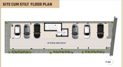 Image of 1431 Sq.ft 3 BHK Apartment / Flat for sale in Adambakkam, Chennai for Rs. 15025500