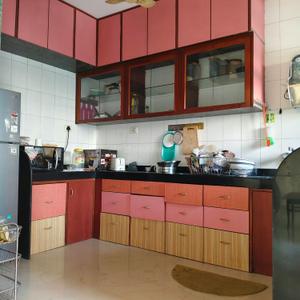 Kitchen Image of 2200 Sq.ft 3 BHK Apartment / Flat for rent in Vanashree Apartment, Seawoods Navi Mumbai for Rs. 145000