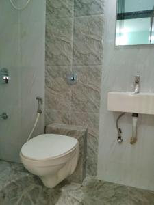 Bedroom Two Image of 845 Sq.ft 2 BHK Apartment / Flat for rent in Kasarvadavali Thane for Rs. 25500