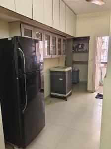 Kitchen Image of 1100 Sq.ft 2 BHK Apartment / Flat for rent in Kameshwar Annex, Motera Ahmedabad for Rs. 25000