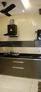 Kitchen Image of 1250 Sq.ft 3 BHK Apartment / Flat for sale in Rajeshwar Galaxy, Harni Vadodara for Rs. 5550000