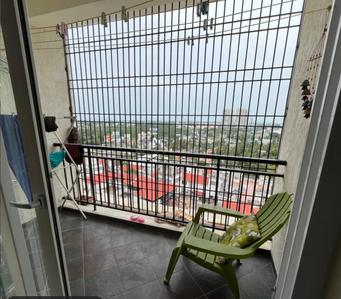 Balcony Image of 1464 Sq.ft 3 BHK Apartment / Flat for sale in Radiance Shine, Kalipathur Chennai for Rs. 9800000