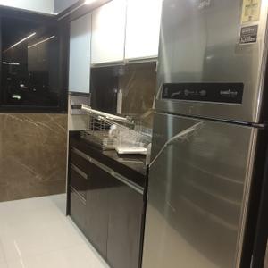 Kitchen Image of 1350 Sq.ft 3 BHK Apartment / Flat for rent in RNA Continental, Chembur Mumbai for Rs. 133000