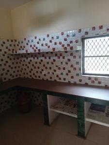 Kitchen Image of 500 Sq.ft 1.5 BHK Builder Floor for rent in Dilshad Garden New Delhi for Rs. 16000