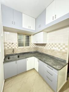 Kitchen Image of 700 Sq.ft 1 BHK Independent House for rent in Teachers Colony Bengaluru for Rs. 19000