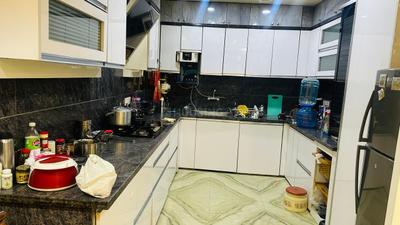 Kitchen Image of 2800 Sq.ft 4 BHK Builder Floor for rent in Vasant Kunj New Delhi for Rs. 100000