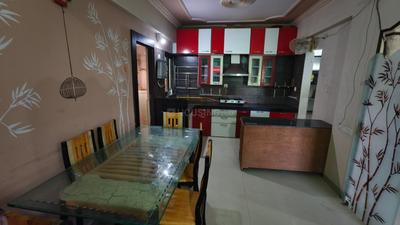Kitchen Image of 2025 Sq.ft 3 BHK Apartment / Flat for rent in Motera Ahmedabad for Rs. 33000