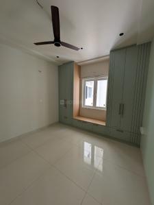 Bedroom Image of 1500 Sq.ft 3 BHK Apartment / Flat for rent in Aparna Zenon, Manikonda Hyderabad for Rs. 58000