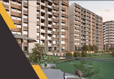 Image of 900 Sq.ft 3 BHK Apartment / Flat for sale in Adani Atrius, Jagatpur, Ahmedabad for Rs. 9200000