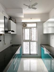 Kitchen Image of 1200 Sq.ft 3 BHK Apartment / Flat for rent in Godrej Emerald, Kasarvadavali Thane for Rs. 35798