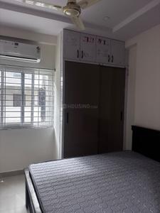 Bedroom Image of 500 Sq.ft 1 BHK Apartment / Flat for rent in Kondapur Hyderabad for Rs. 30000