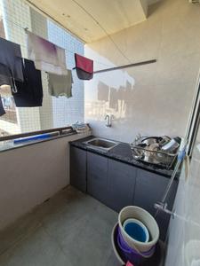 Kitchen Image of 2400 Sq.ft 3 BHK Apartment / Flat for rent in Bhayli Vadodara for Rs. 55000