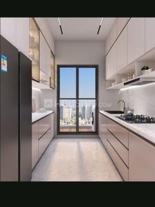 Kitchen Image of 547 Sq.ft 1 BHK Apartment / Flat for sale in Gagangiri Aadhya, Kandivali West Mumbai for Rs. 11500000