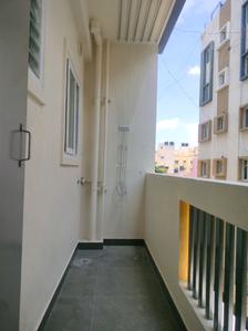 Bedroom Two Image of 1200 Sq.ft 2 BHK Apartment / Flat for rent in Om Sai, Marathahalli Bengaluru for Rs. 42000