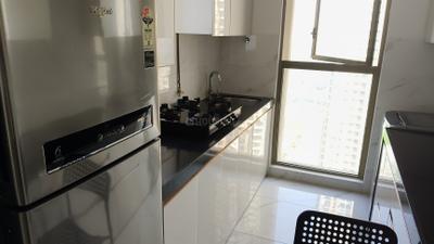 Kitchen Image of 980 Sq.ft 2 BHK Apartment / Flat for sale in Raymond Realty Ten X Habitat Tower C, Thane West Thane for Rs. 16500000