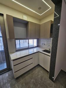 Kitchen Image of 170 Sq.ft 1 RK Studio for rent in Sector 55 Gurgaon for Rs. 27500