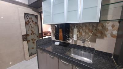 Kitchen Image of 630 Sq.ft 1 BHK Apartment / Flat for rent in Suncity Builder Complex, Powai Mumbai for Rs. 42000