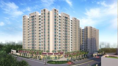 Image of 650 Sq.ft 1 BHK Apartment / Flat for sale in Charms Global City Type B2 Eiffel, Ambernath East, Ambernath for Rs. 3350000