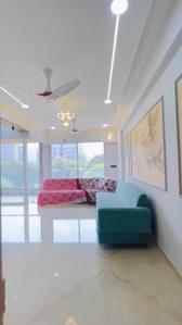 Hall Image of 1300 Sq.ft 3 BHK Apartment / Flat for rent in Radhe Infinity, Kudasan Gandhinagar for Rs. 50000