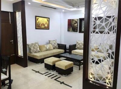 Hall Image of 1200 Sq.ft 3 BHK Builder Floor for rent in Rajouri Garden New Delhi for Rs. 50000